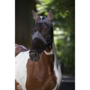 MASQUE ANTI MOUCHES EQUITHEME ANTI UV 2 EN 1