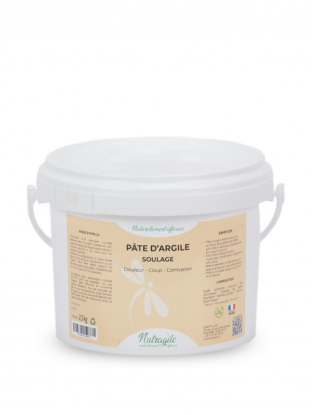 PATE D'ARGILE SOULAGE 1,5KGS