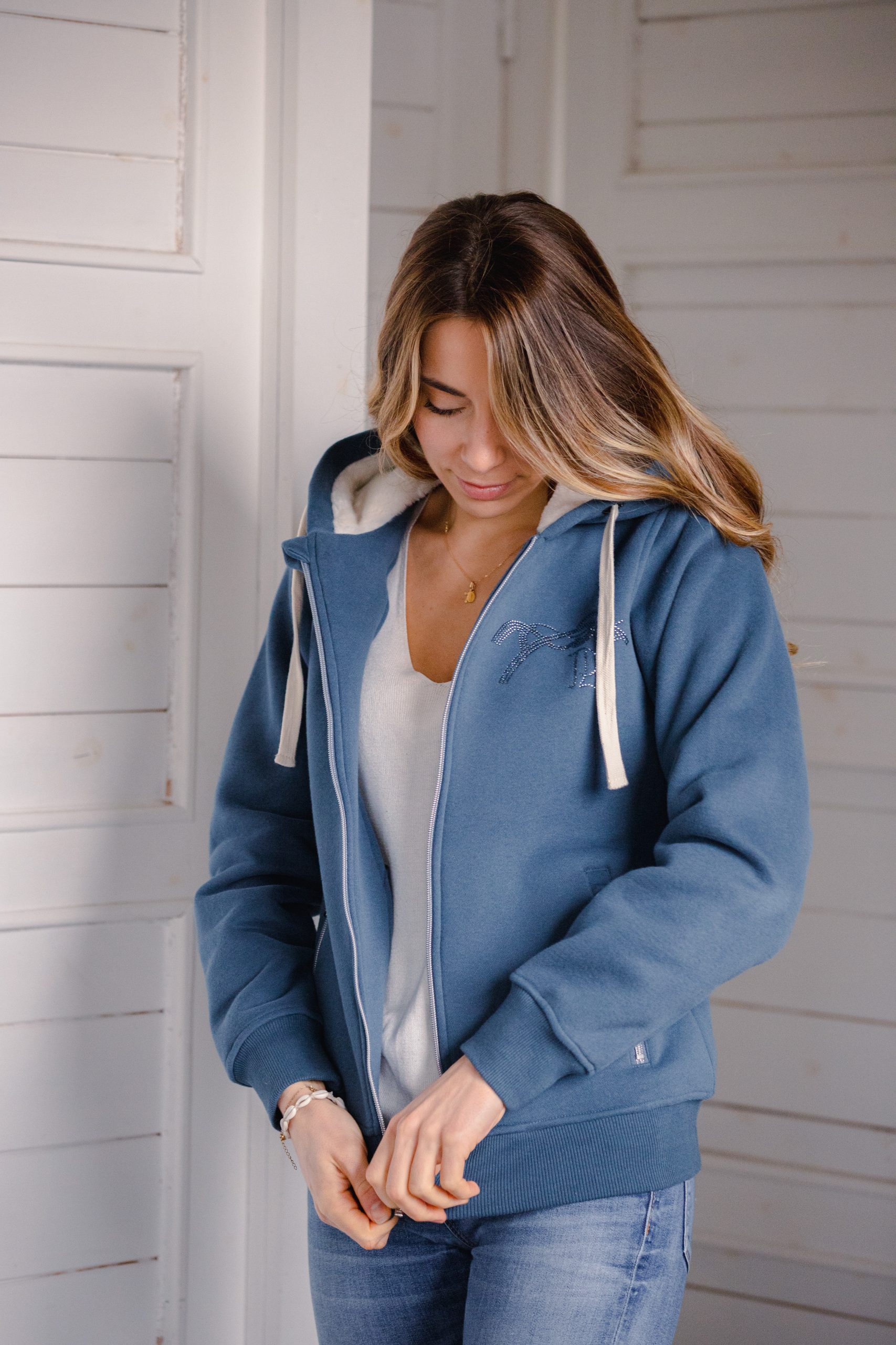 Sweat Penelope Tressy - Bleu Denim