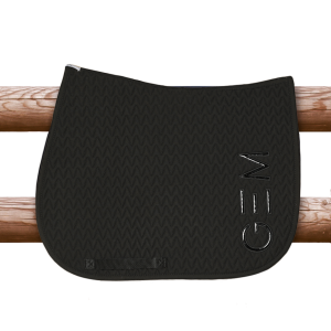 TAPIS GEM TEN NOIR-NOIR