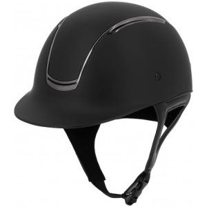 CASQUE SOAZY MAT CHROME SILVER - EQUITHEME