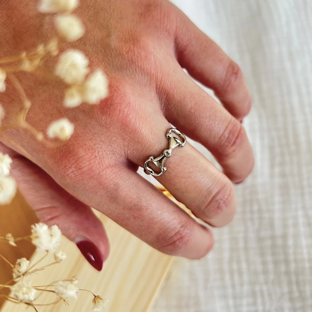 BAGUE MAYA ARGENT - EQUESTRIAN