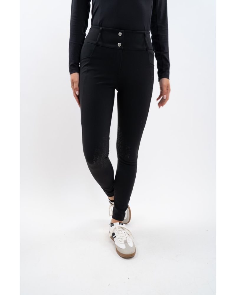 HARCOUR - PANTALON LUCE NOIR