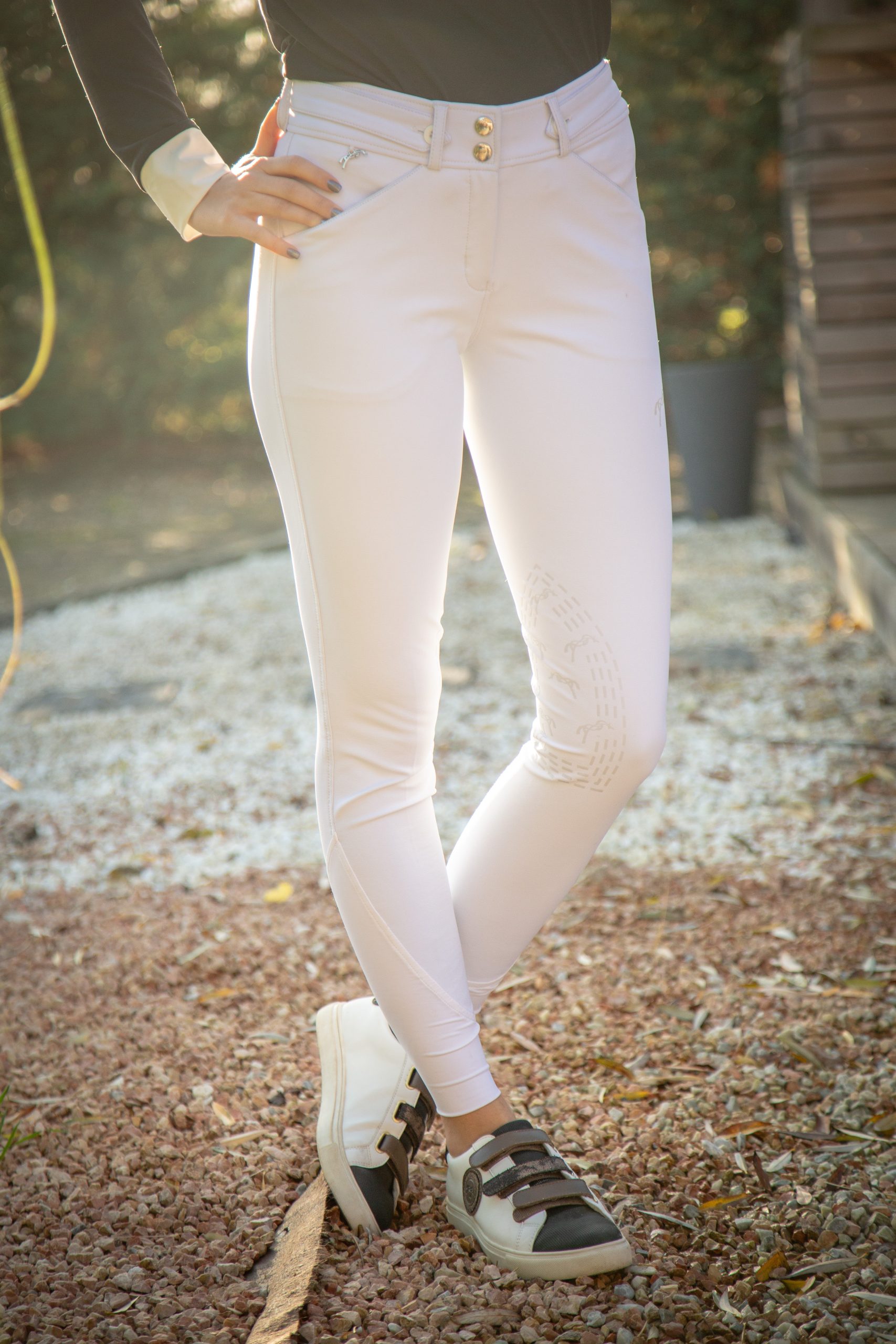 PANTALON PENELOPE NEW POINT SELLIER BLANC