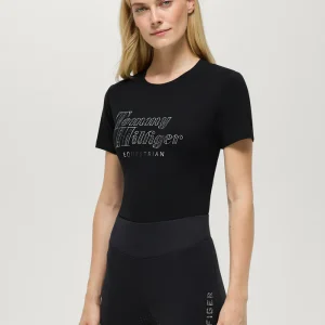 T-SHIRT MALIBU NOIR - TOMMY HILFIGER