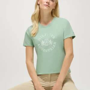 T-SHIRT PASADENA VERT - TOMMY HILFIGER