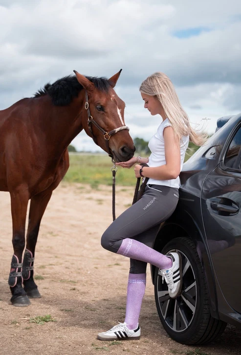 CHAUSSETTES EQUISLAY - MON PONEY, MON BOLIDE